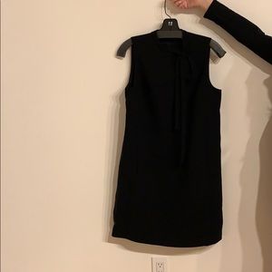 NWT Theory Nurita Crepe Bow Dress